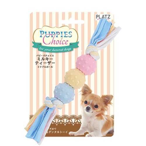 パピーズチョイス　ミルキーティーザー　Ｔボール　ブルーＷＩ００２