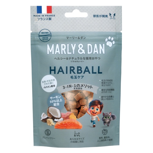 M＆D　猫用ソフト＆チューイー　毛玉ケア　４０ｇ