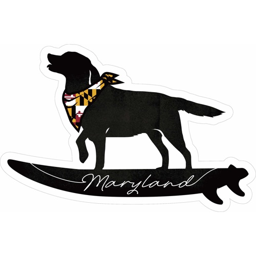 ステッカーパックＬメリーランドサーフドッグ