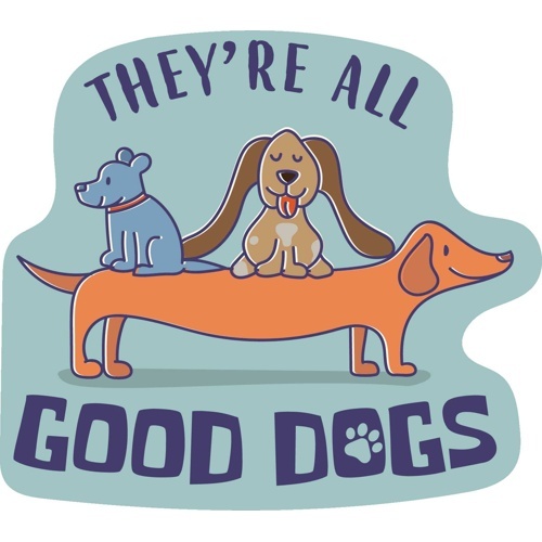 ステッカーパックＬオールグッドドッグ
