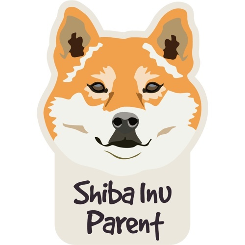 ステッカーパック　Ｓ　シバイヌペアレント