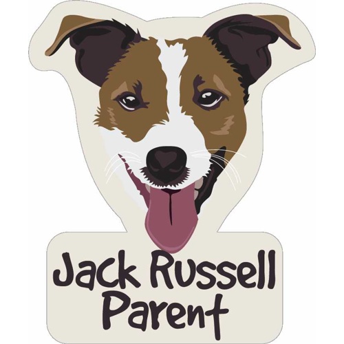 ステッカーパック　Ｓ　ジャックラッセルペアレント