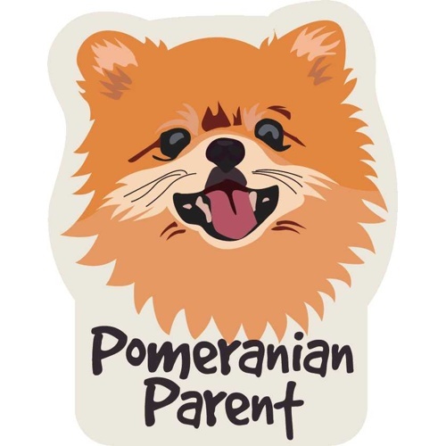 ステッカーパック　Ｓ　ポメラニアンペアレント