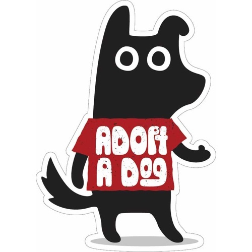 ステッカーパック　Ｓ　アダプトアドッグ