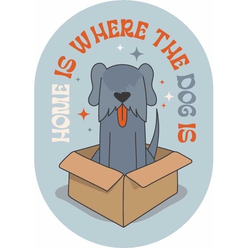 ステッカーパック　Ｓ　ホームイズドッグ