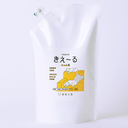 モールサイト掲載禁止　きえ～るＤ　ペット用詰替 1L