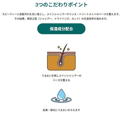 ゾイック ベースメイクシャンプー 1700ml