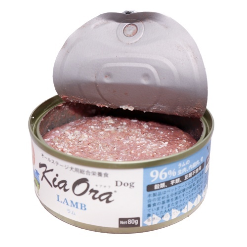 キアオラ ドッグフード缶詰 ラム 80g
