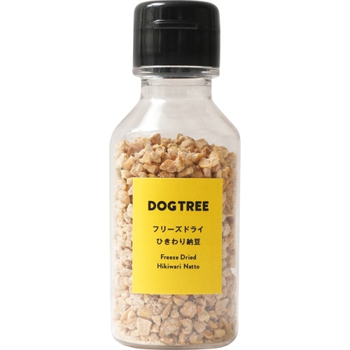 ドッグツリー フリーズドライ ヒキワリ納豆ミニボトル30g