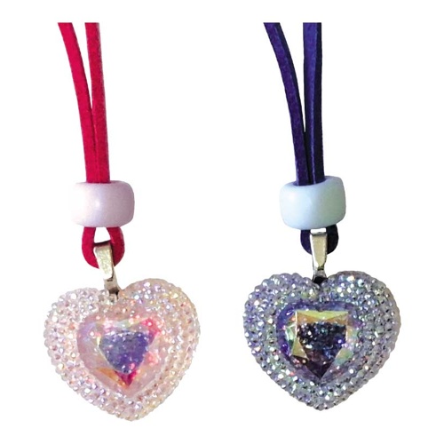 WS3184 ﾁｮｰｶｰ きらきらﾊｰﾄ 2色×10