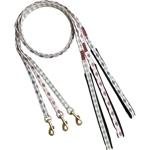 ブルーミー ｅｖｏアーガイル リード ＸＳピンク