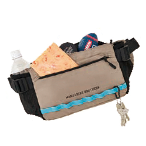 ウォーキングボディバッグ　ベージュ　