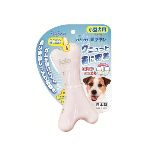 PETZ 楽しく歯みがきｶﾑｶﾑ歯ﾌﾞﾗｼ 小型犬用