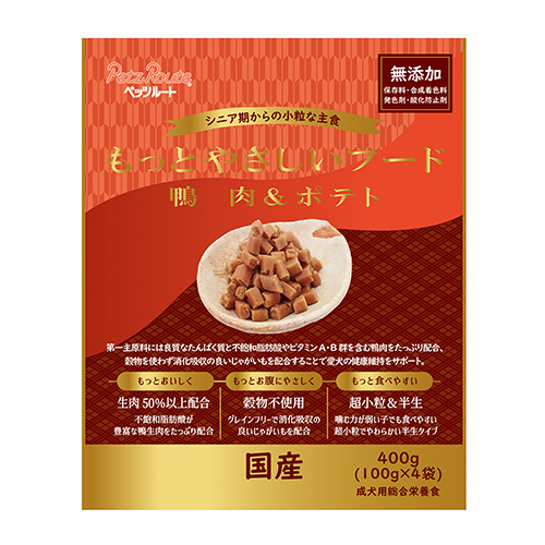 PETZ もっとやさしいﾌｰﾄﾞ 鴨肉&ﾎﾟﾃﾄ 400g