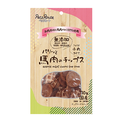 PETZ ﾊﾟﾘｯと馬肉のﾁｯﾌﾟｽ 70g