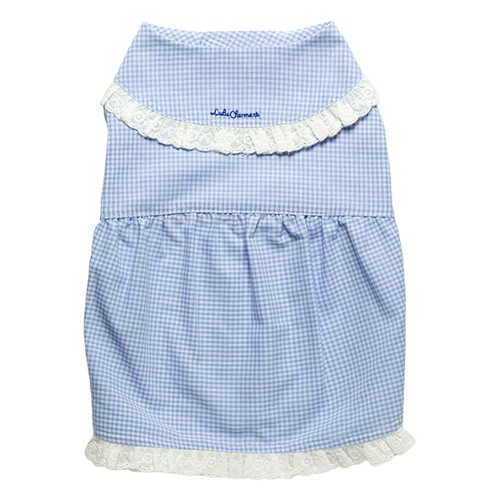 チェック柄ワンピース　ブルー　Ｓ