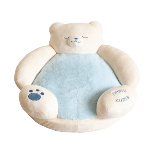 ねむくまベッド　しろくま