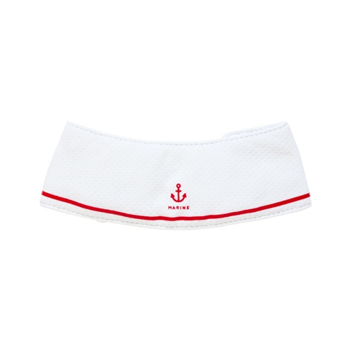 ペット用クールネック　マリン　レッド