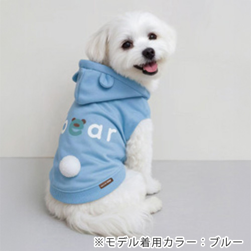 アニマルパーカー　ブルー　Ｓ