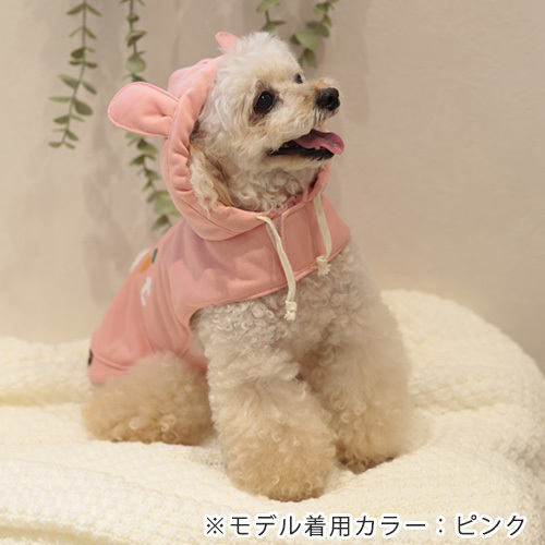 アニマルパーカー　ピンク　Ｍ