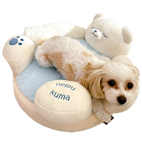 ねむくまベッド　しろくま