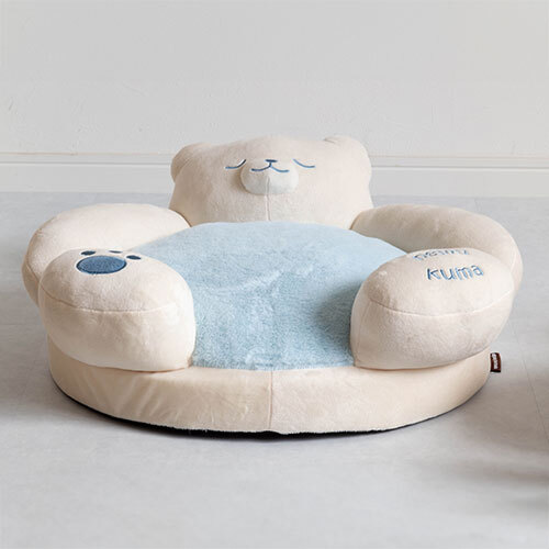 ねむくまベッド　しろくま