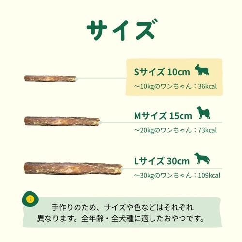 ﾋﾞｰﾌｳｨｰｻﾝﾄﾞｽﾃｨｯｸ L 3本入 30cm
