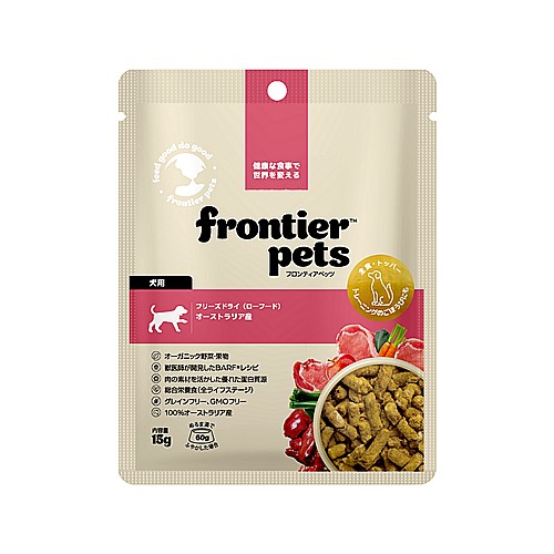 フロンティアペッツ　犬用フリーレンジポーク１５ｇ