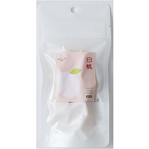 ｋｏｍａｃｈｉ－ｎａ－　ｆｒｅｅｚｅ　ｄｒｉｅｄ　ｆｒｕｉｔｓ　白桃